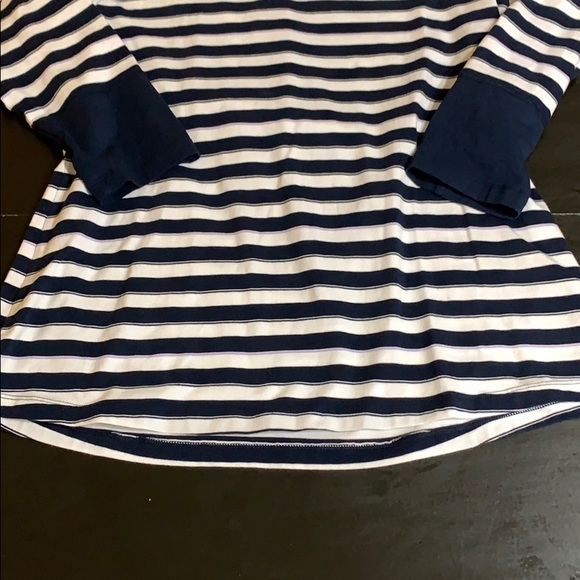 🛍 Columbia Navy/White Stripped Blouse 💙 - Picture 5 of 8